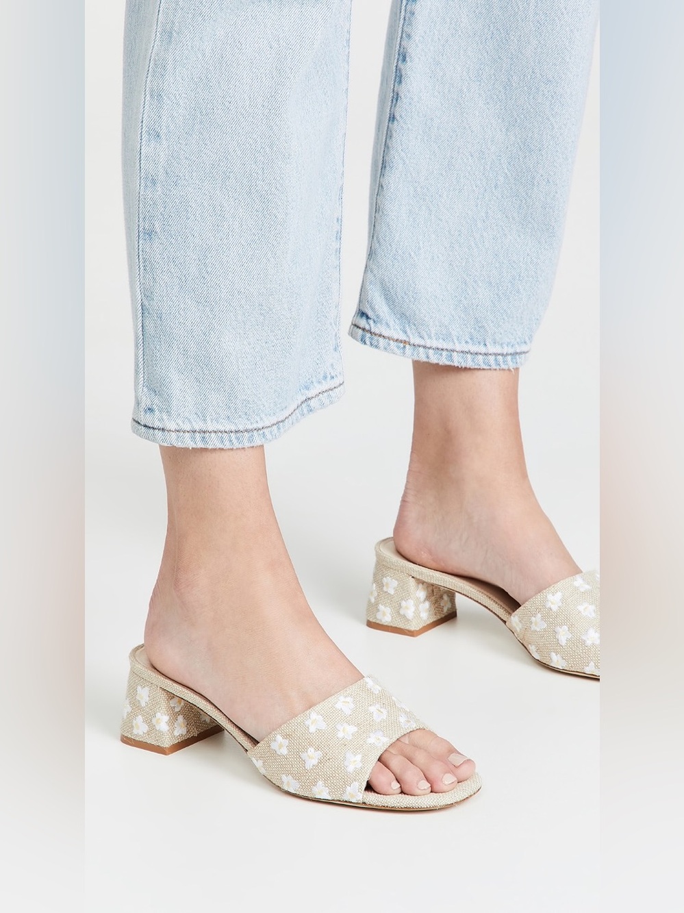 Larroude Brigitte Block Heel Sandals